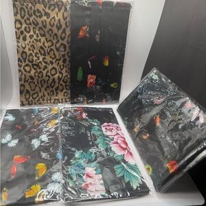 Johnny Was Set of Five Patterned Face Masks Brand New